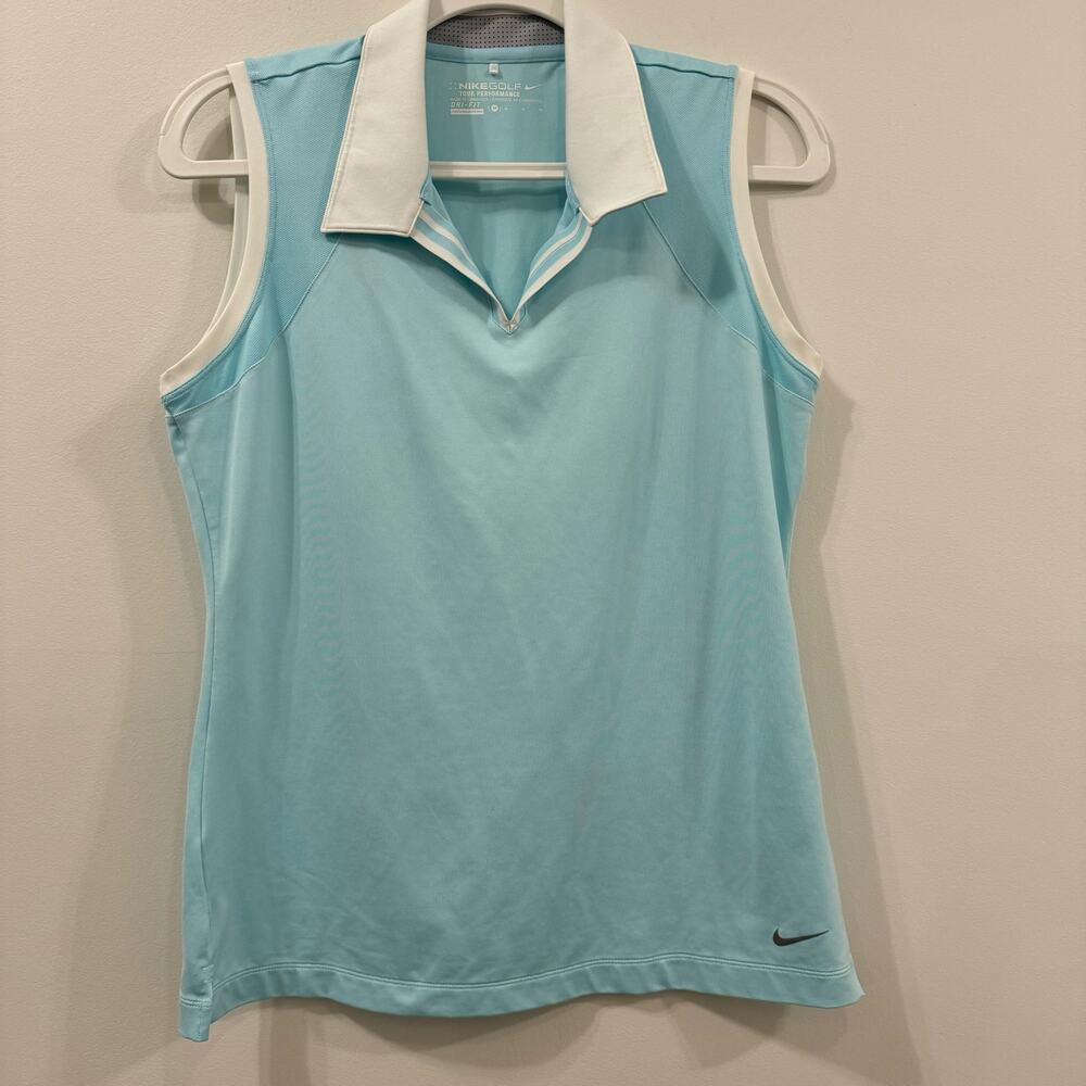Nike golf performance sleeveless polo - medium